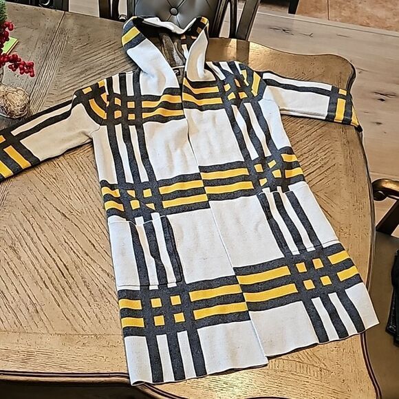 Cute plaid Hooded jacket size S - Picture 11 of 11